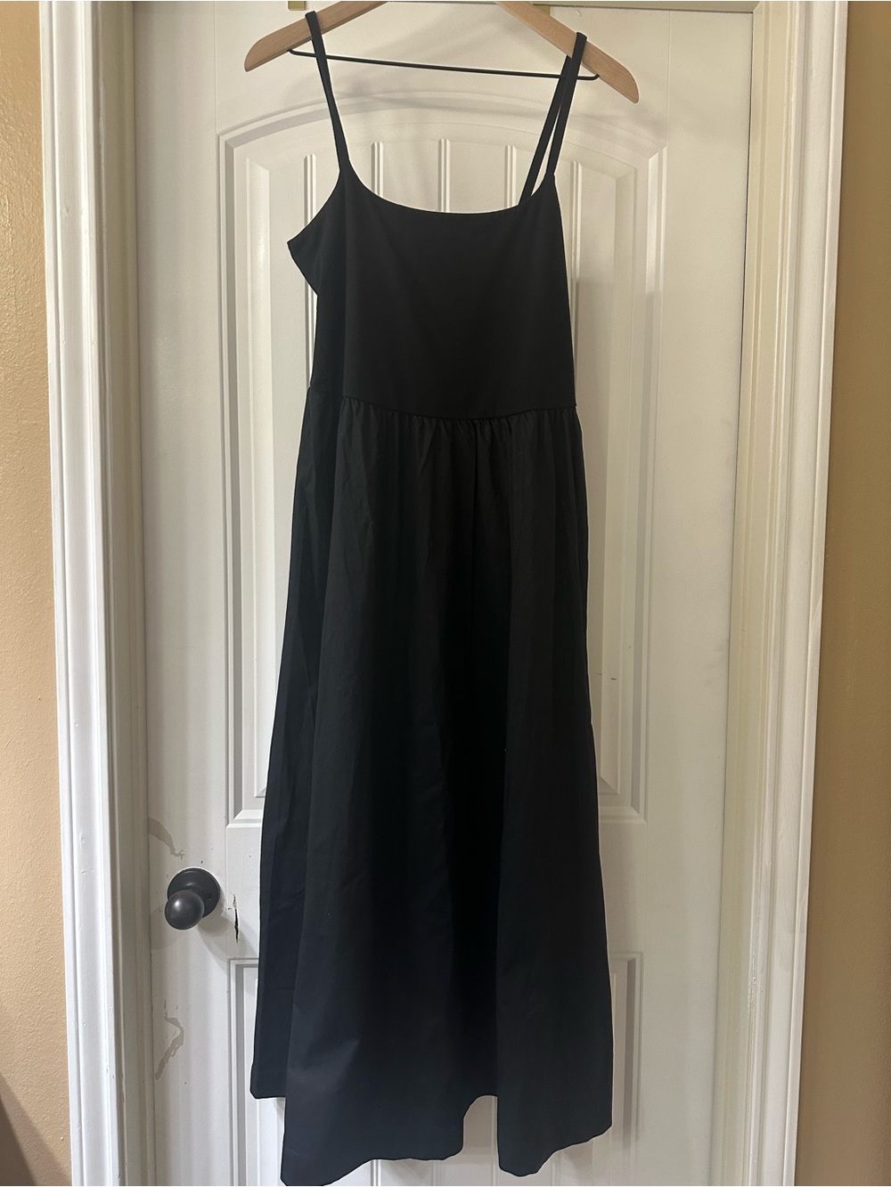 NWT Old Navy Tiered Black Maxi Dress Size Large Tall